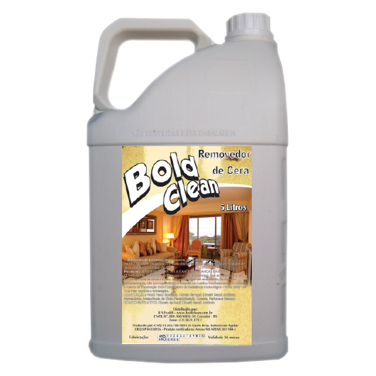 Removedor de Cera Boldclean 5 Litros